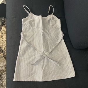 Blue and white Brandy Melville dress